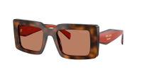 Prada PR D01S 01K90Q 52-21 Juniper Tortoise