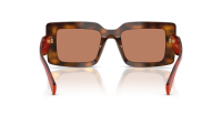 Prada PR D01S 01K90Q 52-21 Juniper Tortoise