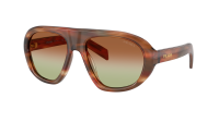 Prada PR C05S 24G70T 57-18 Striped Oak