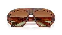 Prada PR C05S 24G70T 57-18 Striped Oak