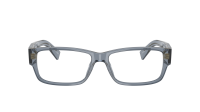 Prada PR B09V 17T1O1 57-16 Transparent Ocean