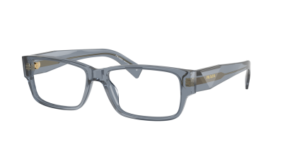Occhiali da vista Prada PR B09V 17T1O1 57-16 Transparent Ocean
