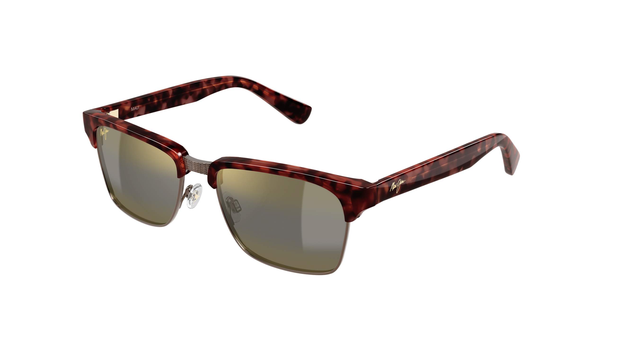 Sunglasses Maui Jim Kawika xl H354-10 / MJ0354S 003 58-19 Shiny Reddish ...