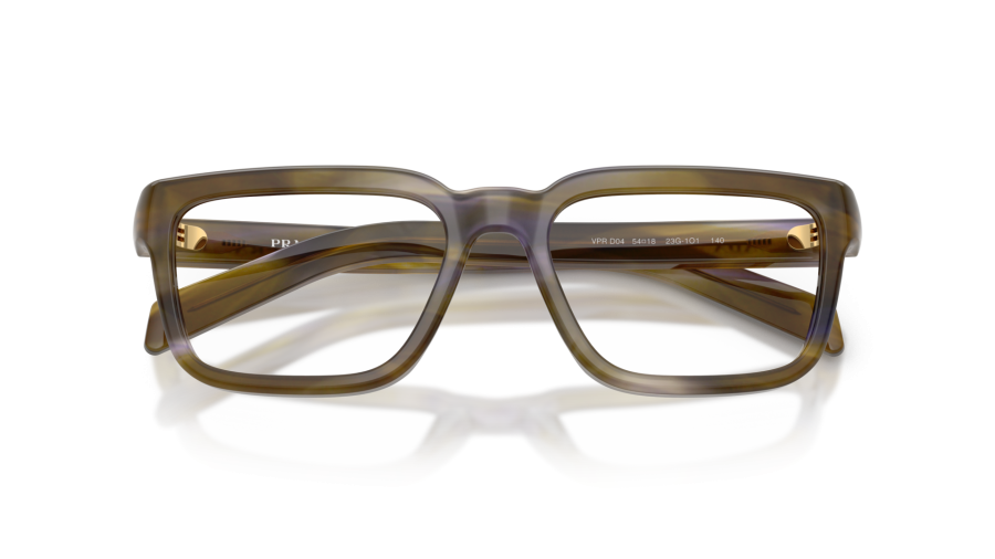 Eyeglasses Prada PR D04V 23G1O1 54-18 Lagoon havana | Visiofactory