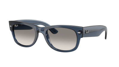 Sonnenbrille Ray-Ban Mega wayfarer 2 RB0832S 6845/32 55-21 Transparent dark blue