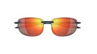 Maui Jim Hookipa ultra RM676-03A / MJ0676S 005 63-15 Matte Solid Dark Blue w/ Orange