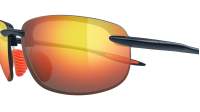 Maui Jim Hookipa ultra RM676-03A / MJ0676S 005 63-15 Matte Solid Dark Blue w/ Orange
