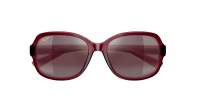 Maui Jim Hiluhilu RS355-04 / MJ0355S 003 55-17 Shiny Transparent Burgundy