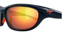 Maui Jim Haulani RM349-03 / MJ0349S 002 62-19 Matte Solid Dark Blue w/ Orange