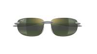 Maui Jim HTP677-14 / MJ0677SA 019 60-14 Metal Matte Grey