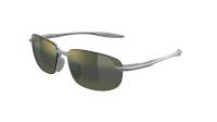 Maui Jim HTP677-14 / MJ0677SA 019 60-14 Metal Matte Grey