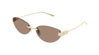 Balenciaga Gossip Asian Smart Fitting BB0486S 004 61-17 Oro