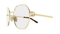 Gucci Emblem GG2048O 001 54-19 Ouro