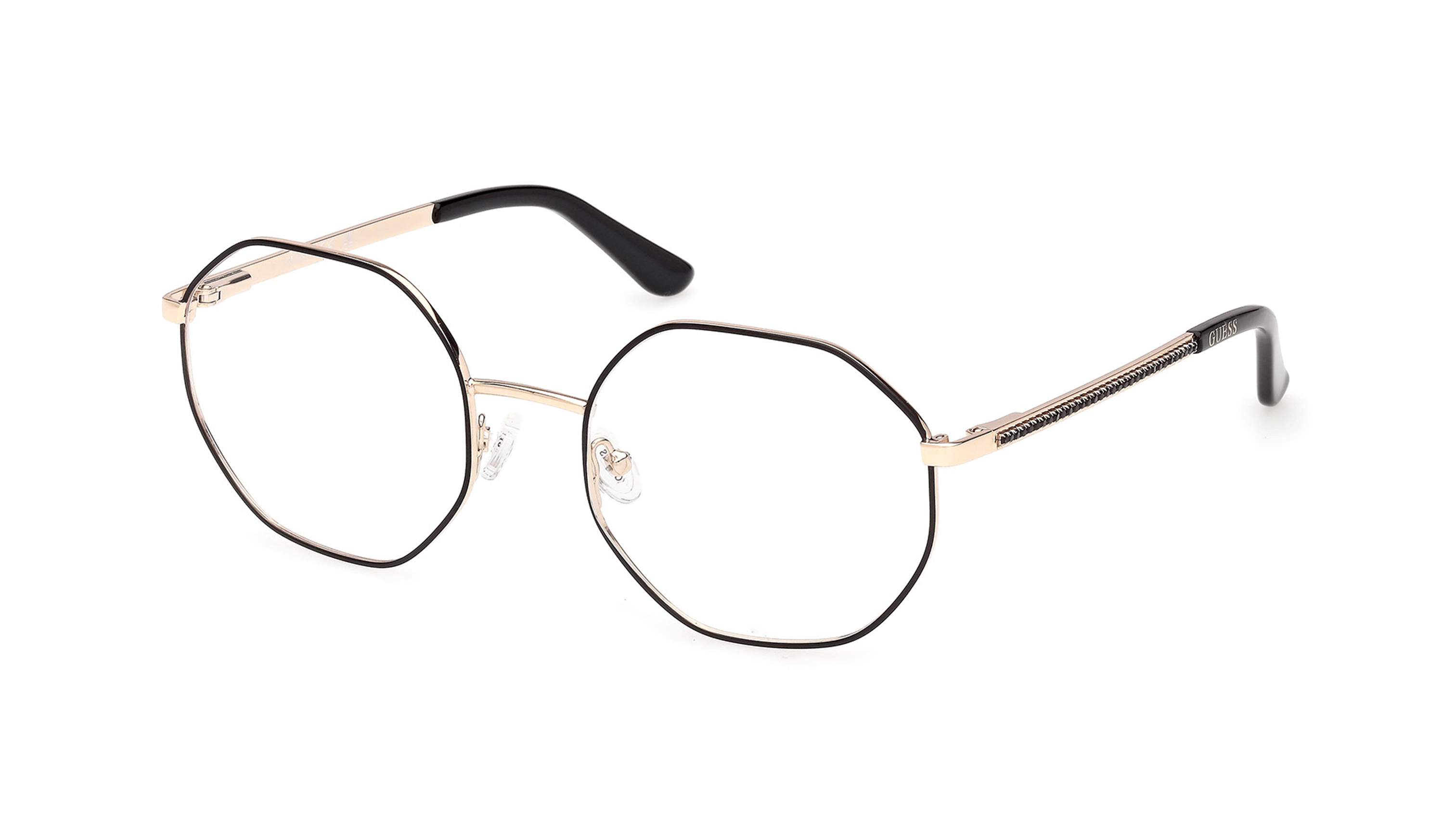 Eyeglasses Guess GU50363/V 002 54-20 Black | Visiofactory