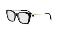 FENDI Fendigraphy FE50143I 001 53-17 Czarny