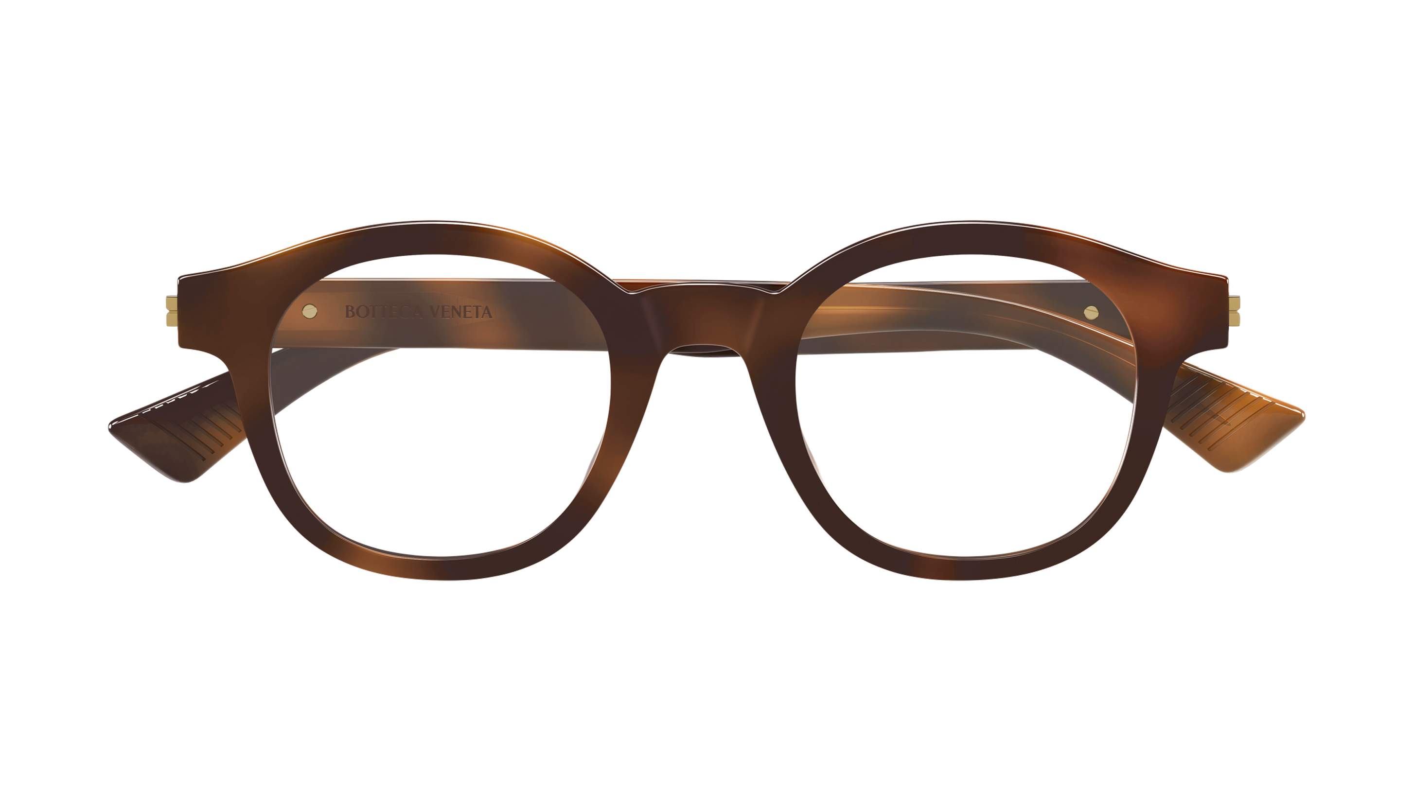 Eyeglasses Bottega Veneta Classic BV1413O 005 46-22 Tortoise | Visiofactory