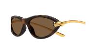 Bottega Veneta Knot BV1390S 002 56-14 Tartaruga