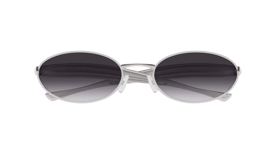Sunglasses Bottega Veneta Sardine BV1386S 003 57-21 Silver  display picture 1