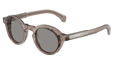 Sunglasses Moncler Aurone ME6012 3000987 47-24 Transparent Shiny Grey