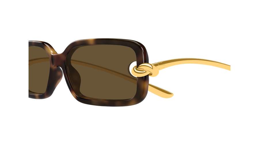 Tortoiseshell Bottega Veneta Design Brown Gradient Women\'s Sunglasses Bottega Veneta BV1035S 002 Tortoiseshell Cat Eye Sunglasses  main image 3