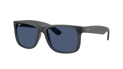 Occhiali da sole Ray-Ban Justin RB4165 687380 54-16 Opal Grey