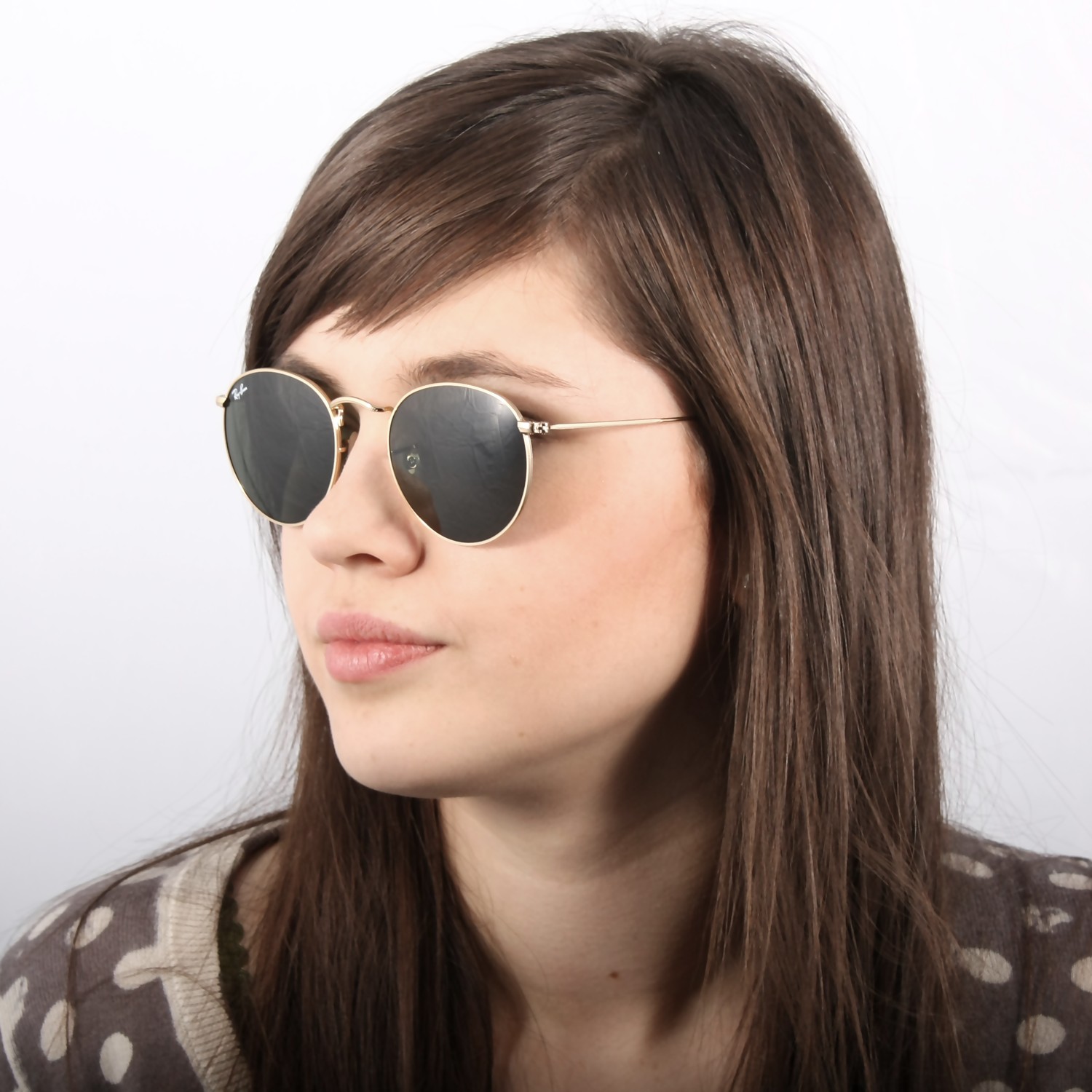 ray ban round sunglasses 47mm