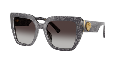 Dolce & Gabbana DG4538 34718G 54-20 Print black lace