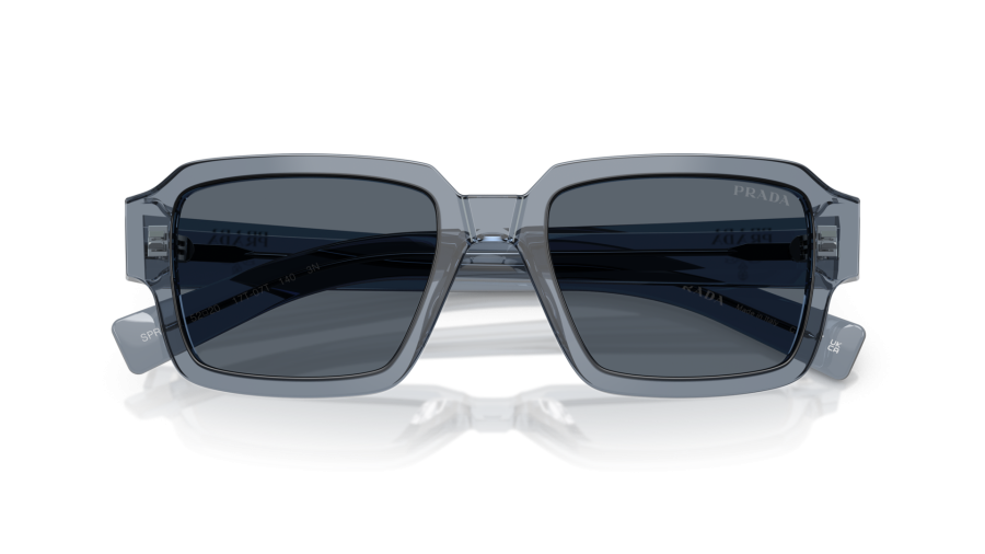 Sunglasses Prada PR 02ZS 17T07T 52-20 Transparent Ocean | Visiofactory
