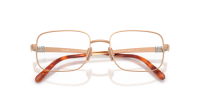 Miu Miu MU 51ZV ZVF1O1 52-19 Pink Gold