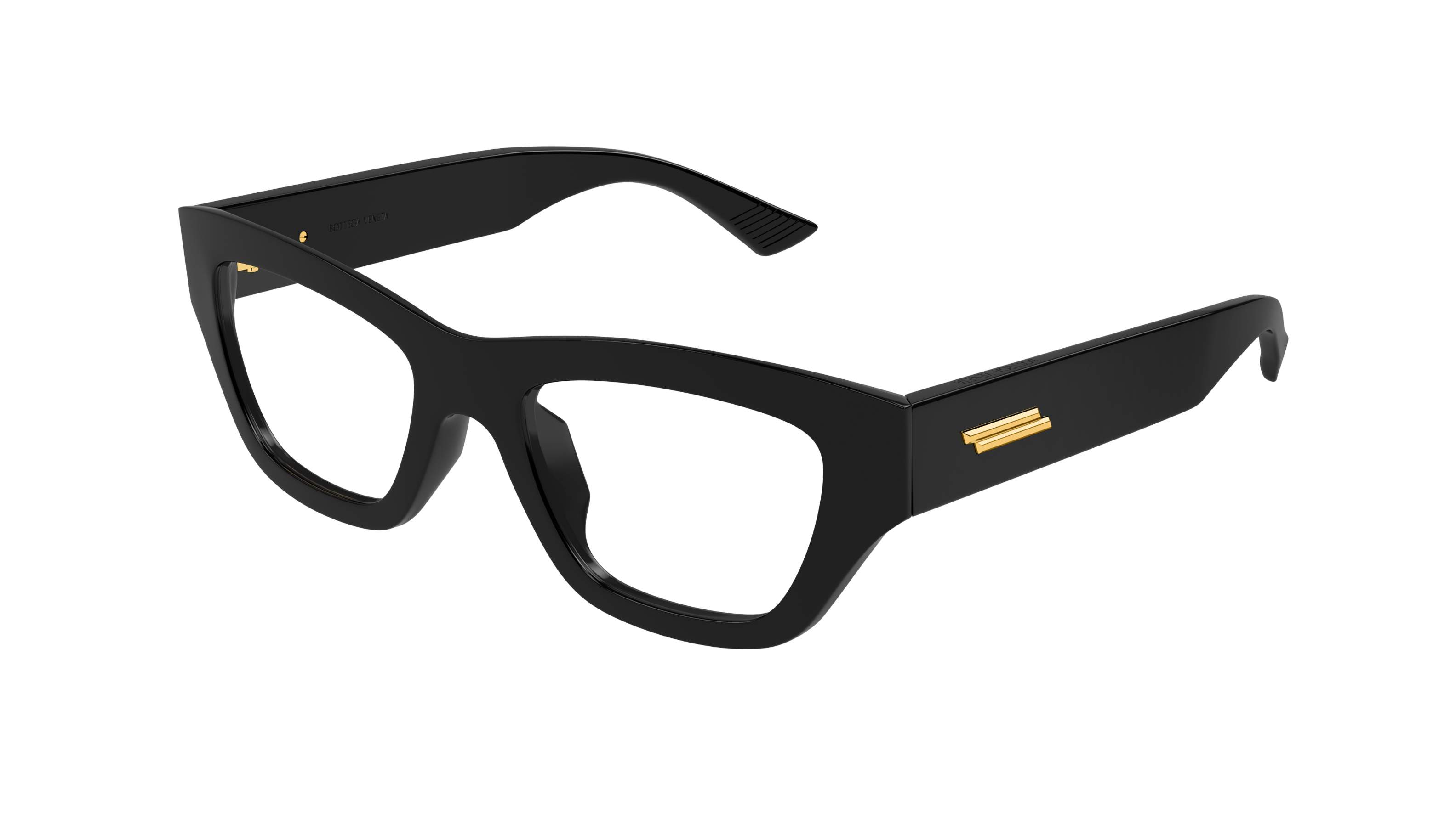 Gafas graduadas Bottega Veneta Classic BV1360O 005 51-19 Negro ...