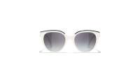 CHANEL CH5414 1763/S6 54-20 White and black
