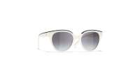 CHANEL CH5414 1763/S6 54-20 White and black