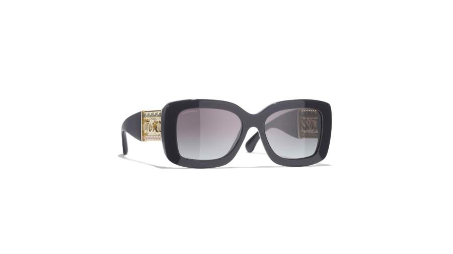 Zonnebrillen CHANEL CH5535Q 1716S6 54-17 Zwart op voorraad