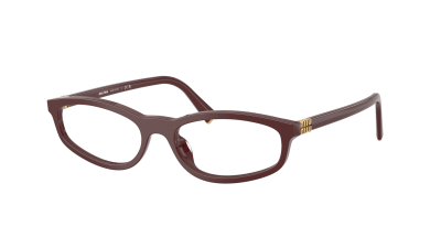 Brille Miu Miu MU 01ZV 26L1O1 54-17 Cremisi