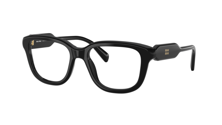 Briller Miu Miu MU 02ZV 16K1O1 53-18 Sort