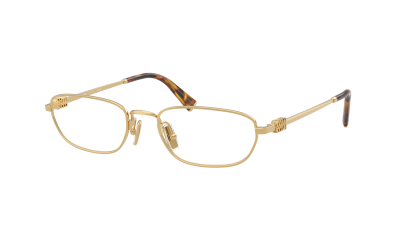 Brille Miu Miu MU 52ZV 5AK1O1 53-19 Gold
