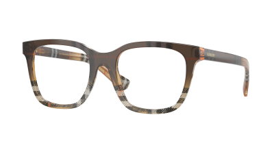 Brille Burberry BE2455 4202 52-19 Check gradient sand