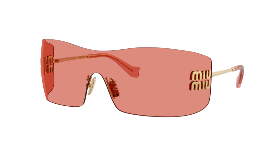 Óculos de sol Miu Miu MU B53S 5AK20Y 44-00 Ouro