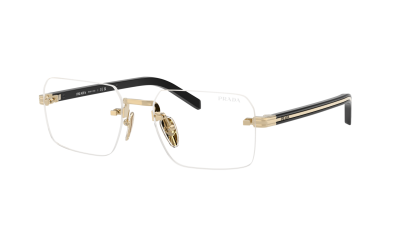 Lunettes de vue Prada PR D55S ZVN10W 55-19 Pale Gold
