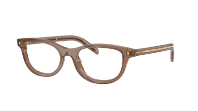 Occhiali da vista Prada PR D01VU 28I1O1 52-18 Transparent clay