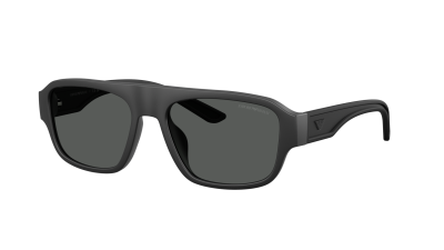 Emporio Armani EA4266U 500187 55-17 Rubberized Matte Black