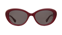 Garrett Leight Ingenue 2193 LPSTK/DGRY 52-20 Red Lips