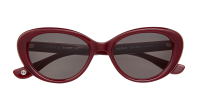 Garrett Leight Ingenue 2193 LPSTK/DGRY 52-20 Red Lips