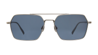 Garrett Leight Alta 4082 BBSV/SFNEP 57-17 Brushed Brilliant Silver