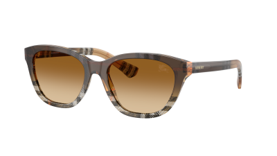 Occhiali da sole Burberry BE4486 420213 54-18 Check gradient sand