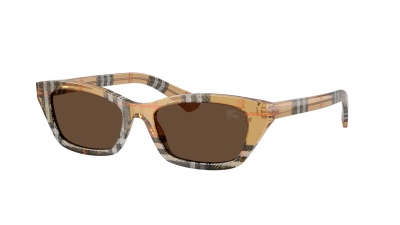 Burberry BE4488 416373 52-17 Check Sand