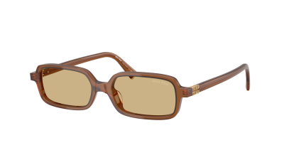 Lunettes de soleil Miu Miu Regard MU 11ZS 22I10R 51-16 Opal amber