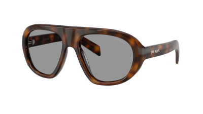 Lunettes de soleil Prada PR C05S 20D50Q 57-18 Juniper Tortoise