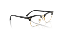 Ray-Ban Clubmaster RX5154 5784 51-21 Black on gold