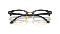 Ray-Ban Clubmaster RX5154 5784 51-21 Black on gold